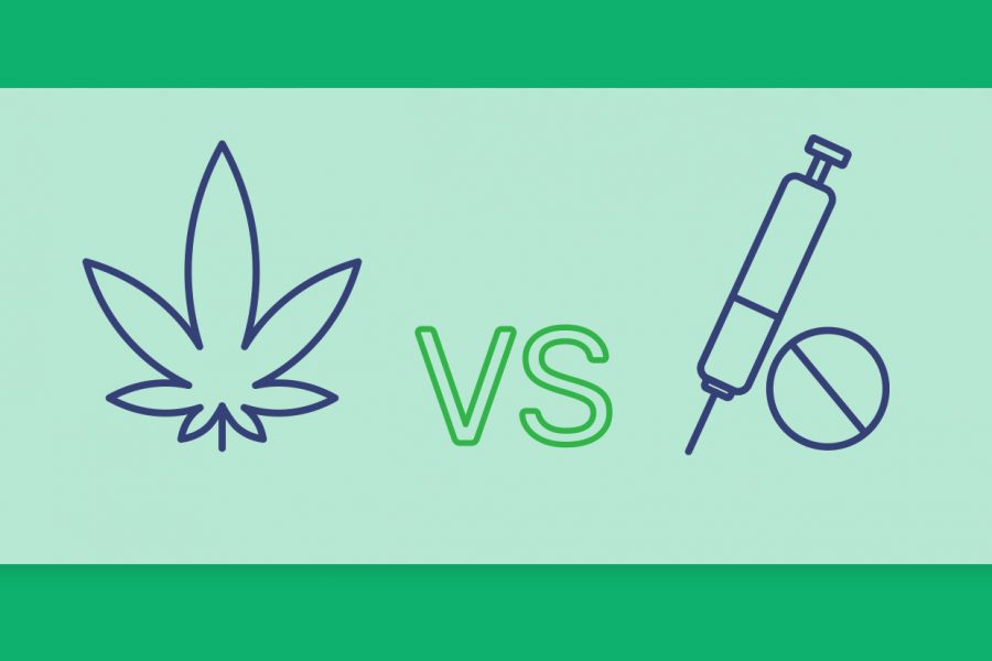 האם קנאביס רפואי יכול להוות אלטרנטיבה בטוחה לאופיואידים בהקלה על כאבים?