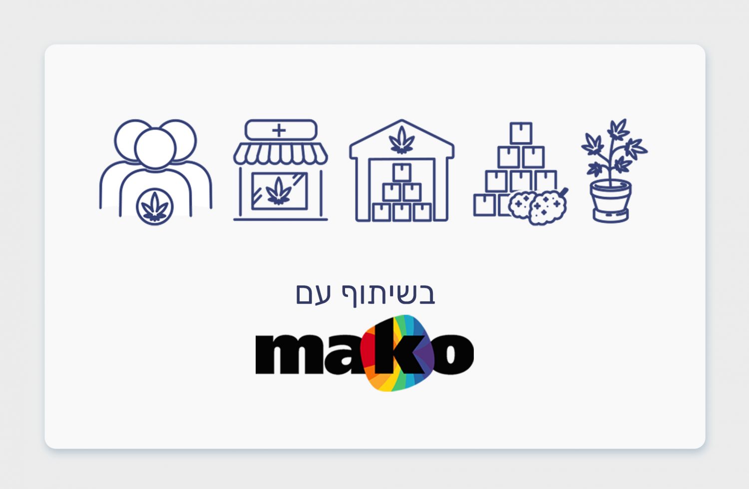 שרשרת האספקה של תעשיית הקנאביס הרפואי בישראל - מאקו בשיתוף כאנביס