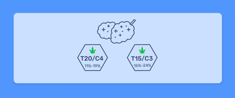 זנים עם אחוזי אצוות זהות אך בקטגוריות שונות כרגע בבתי המרקחת השונים