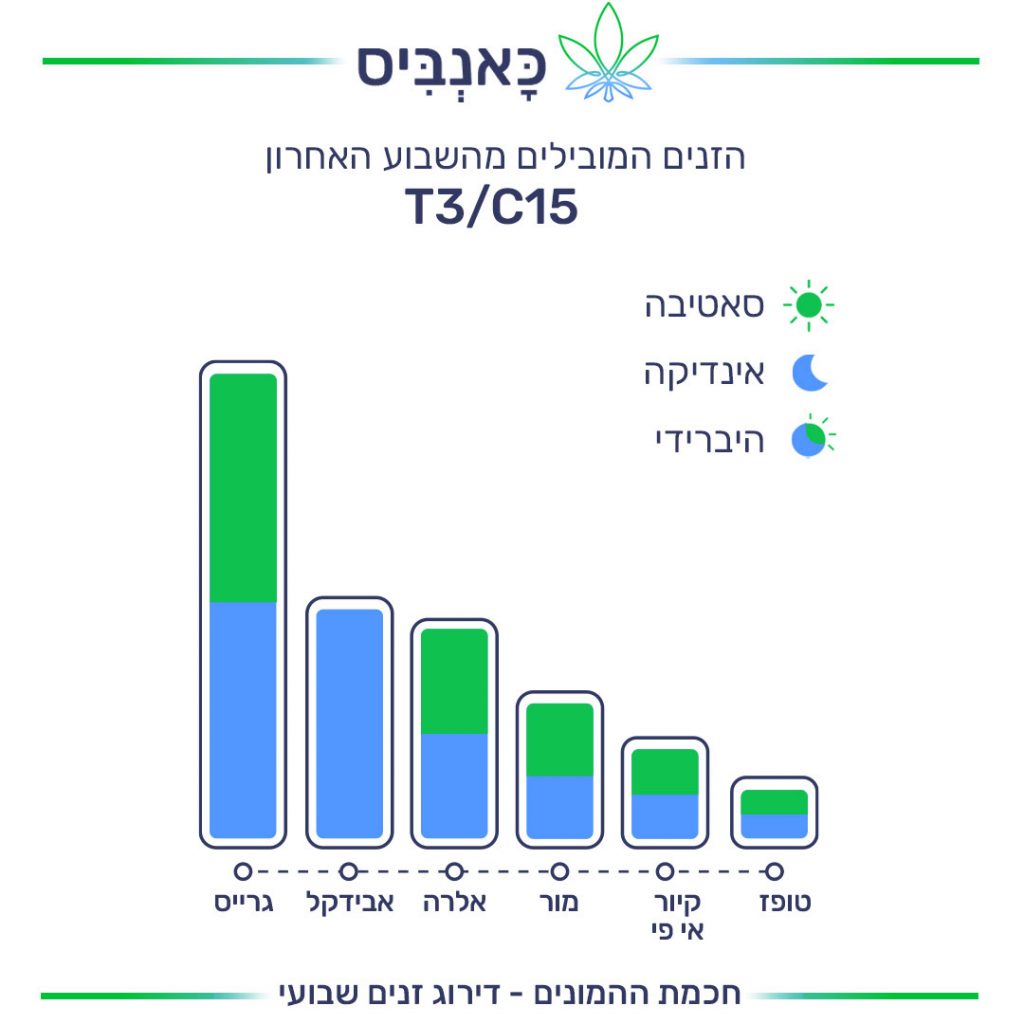 דירוג זנים T3/C15