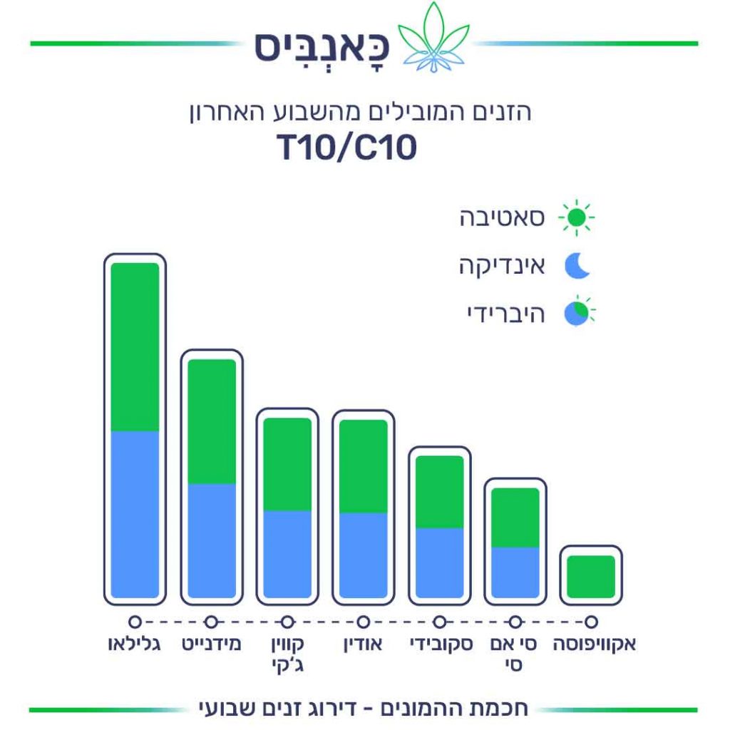 דירוג זנים 21.11 T10/C10