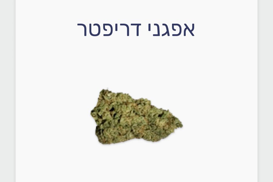 🍀 סקירת זן קנאביס רפואי אפגני דריפטר – תפרחת T20/C4 אינדיקה