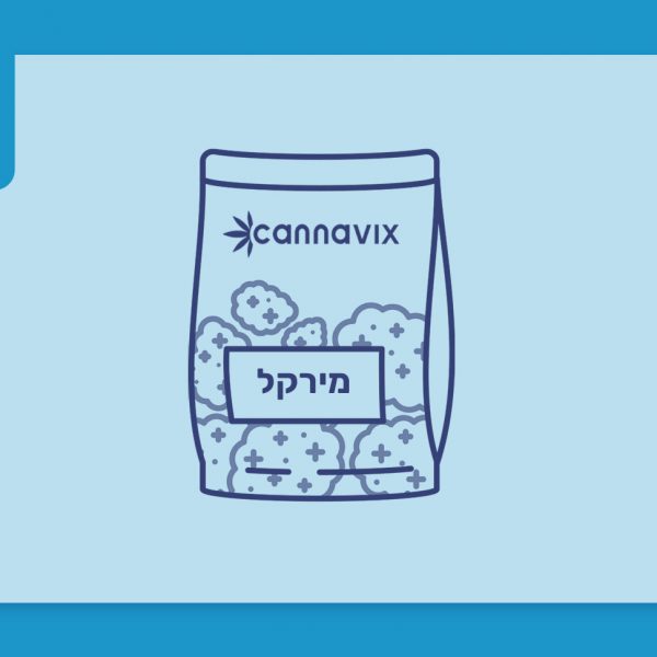 סרטון פתיחת שקית תפרחת קנאביס רפואי - הזן מירקל 23.1%