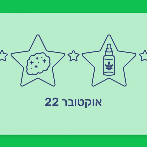 דירוג קנאביס רפואי חודש אוקטובר 22, זנים ושמני קנאביס מובילים מהחודש האחרון