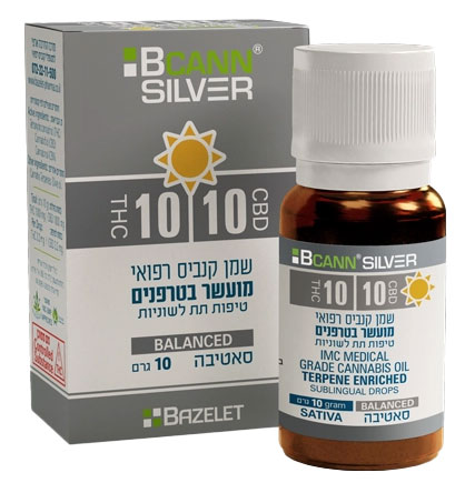 T10 C10 שמן סילבר סאטיבה