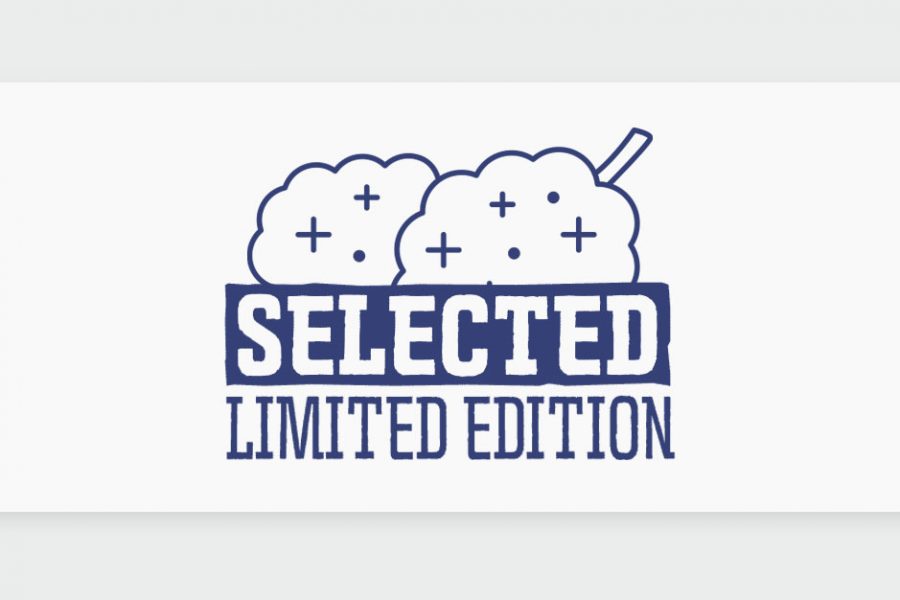 מיסטר בלאק Mr Black מסדרת המובחרים Selected, זן אינדיקה בגידול כחול-לבן