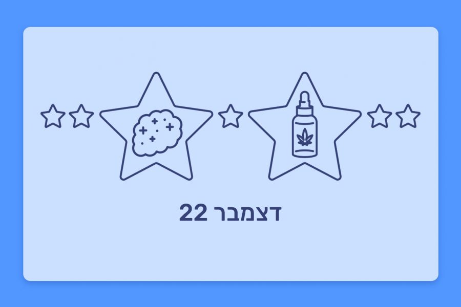 דירוג קנאביס רפואי חודש דצמבר 22, זנים ושמני קנאביס מובילים מהחודש האחרון