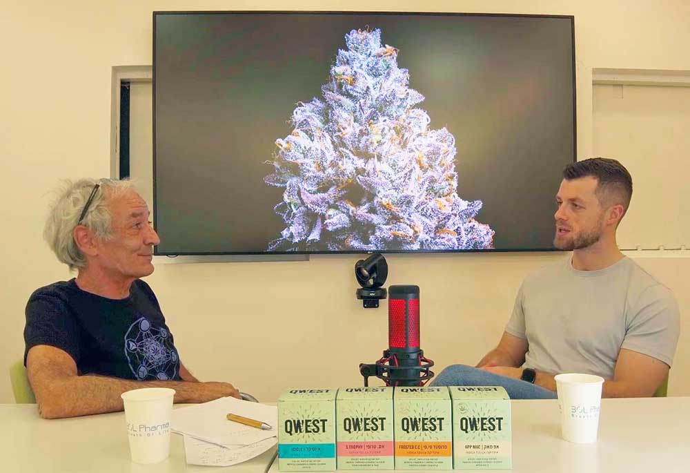 אדם קואטס ממותג Qwest מתראיין אצל שלומי סנדק